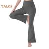 Women's Flared Yoga Pants High Waist Bootcut Workout Leggings with Pockets Stretchy Bell Bottom Trousers for Office Workout
