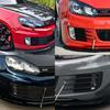 Left Right For 6-GTI 5K0853666C 5K0853665C Front Bumper Fog Light Grille Cover