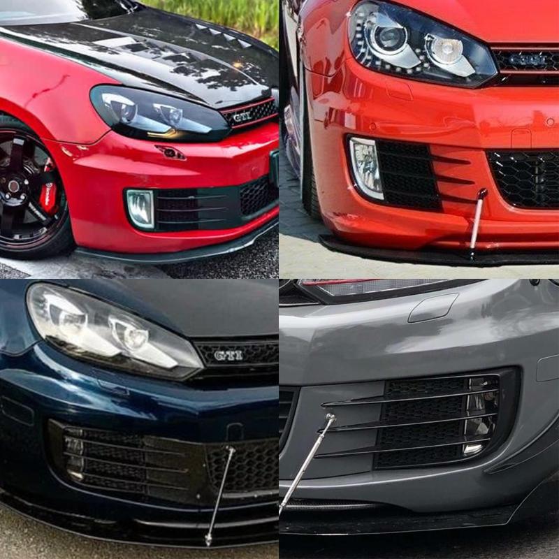 Left Right For 6-GTI 5K0853666C 5K0853665C Front Bumper Fog Light Grille Cover