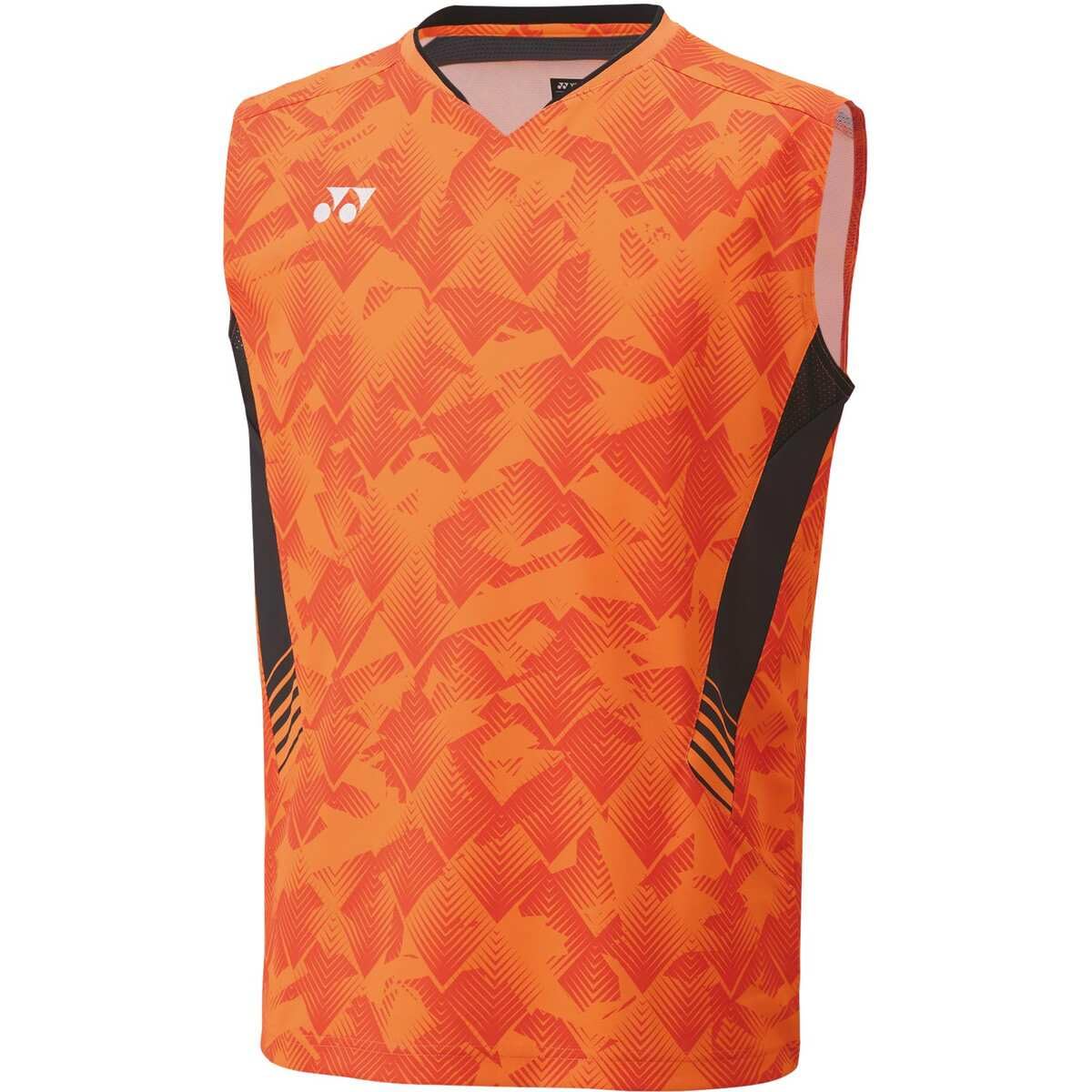 

Yonex Sleeveless Game High Orange Size 10658 Men s Shirt, (752),