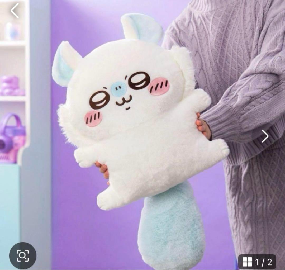 

Чиикава Гомеро Момонга Лотерея Приз B Большая Плюшевая Чиикава Нагано Япония Ускоренная