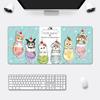 Cute Anime Mofusands Mousepad HD Printing Computer Gamers Locking Edge Nonslip Mouse Pad XXLxcm Keyboard PC Desk Pad