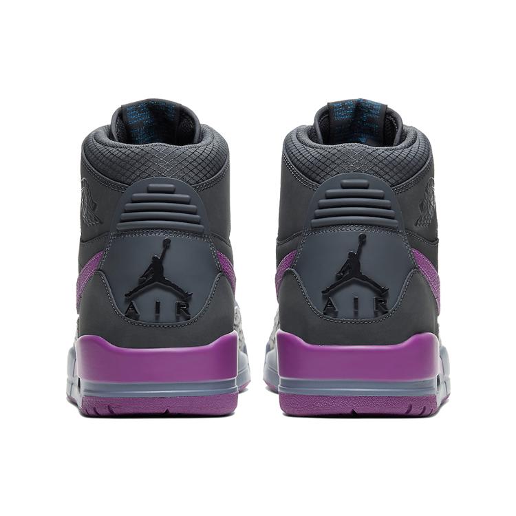 New JORDAN Legacy 312 Dark Grey Purple AV3922-005