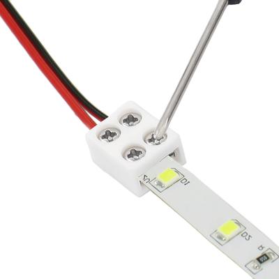 New Practical Connector Strip Light Connect Versatile LED Adapter LED Strips Screw Mounting 16-22AWG 5V 12V 24V