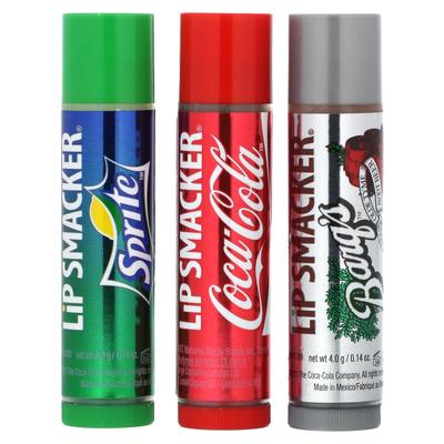 Coca-Cola, Lippenbalsam, Trio-Packung, 3 Stück, 4G (0,14 Unzen) Jeder