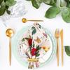 Wildfloral Cloth Napkin Vintage Wildflower Dinner Napkin Reble Kitchen Table Top Collection for Farmhouse Party Dining Table Decor, Set of 4, 18 x 18