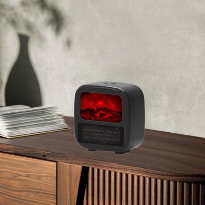 Portable Heater Electric Fireplace for Farmhouse Dormitory Bedroom