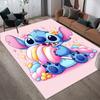 1pc Stitch Pattern Area Rug Soft Flannel Floor Mat for Living Room,Office,Bedroom and Carpet,Sofa Coffee Table Floor Mat
