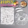 51Pcs Reusable Elastic Food Covers - Durable, Food-Grade Plastic Material, Tear-Resistant And Stretchable, Dustproof And Leak-Proof To Keep Food