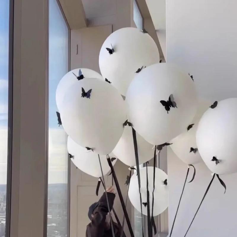 Ins 24inch/18inch 1pcs Bow Bobo Balloon Thicken Internet Celebrity Popularity Photography Props Proposal Birthday Party Decora