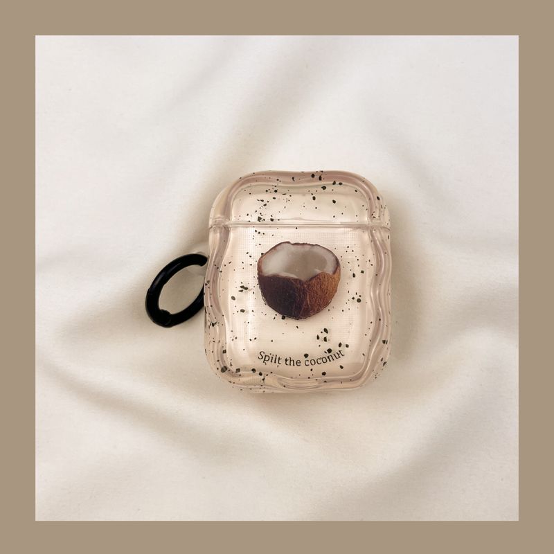 

Подходит для чехла для наушников Apple Pro второго поколения, беспроводных Bluetooth-наушников третьего поколения Aipods2, Airpodpro четвертого поколения, 5 коробок airpods pro2 [Yellow splash ink coconut] send Hook