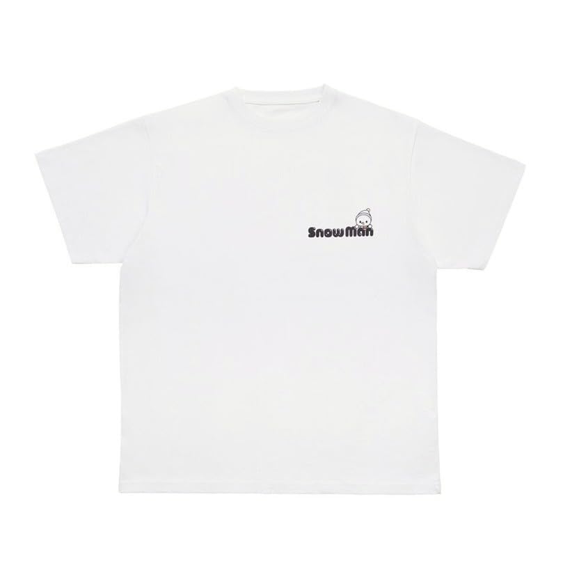 

SnowMan 5th Anniversary Snow World T-shirt (logo ver.) белый