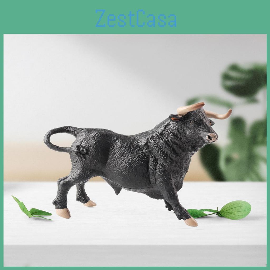 Realistic Animals Ornament Figure Farm Animal Toy Spanish Bullfighting Figurines