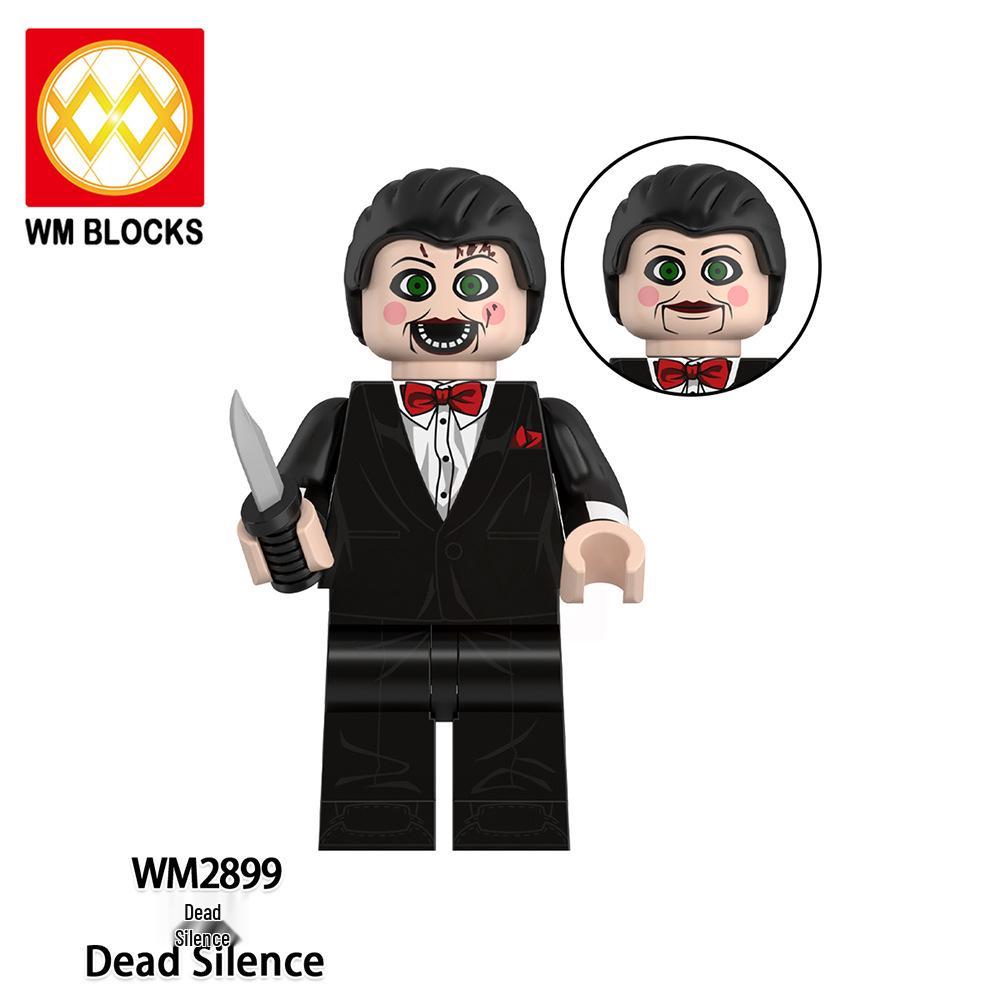 WM6205 Ghost Nun Horror Series Minifigure Building Block Toy