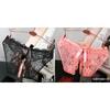 Lace Seamless Open Crotch Panties with Bow - Women's Sexy, Breathable, and Charming Design