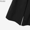ZANZEA Women Sleeveless Vest Tops and Long Pants Casual Two Piece Suit Sets