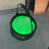 Halloween Witch Cauldron Decorations Outdoor Large Glowing Witches Cauldron On Tripod Spooky Candy Bucket Bowl Decor for Halloween Party