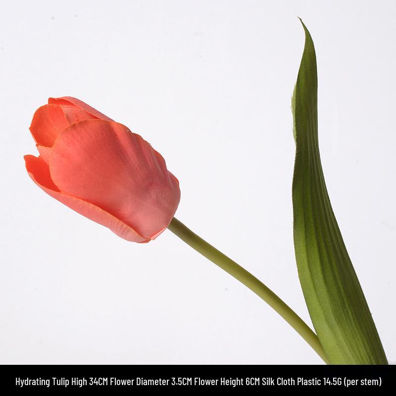 Orange-Themed Wedding Aisle Simulation Flower Arrangement - Artificial Home Decor Row Flowers