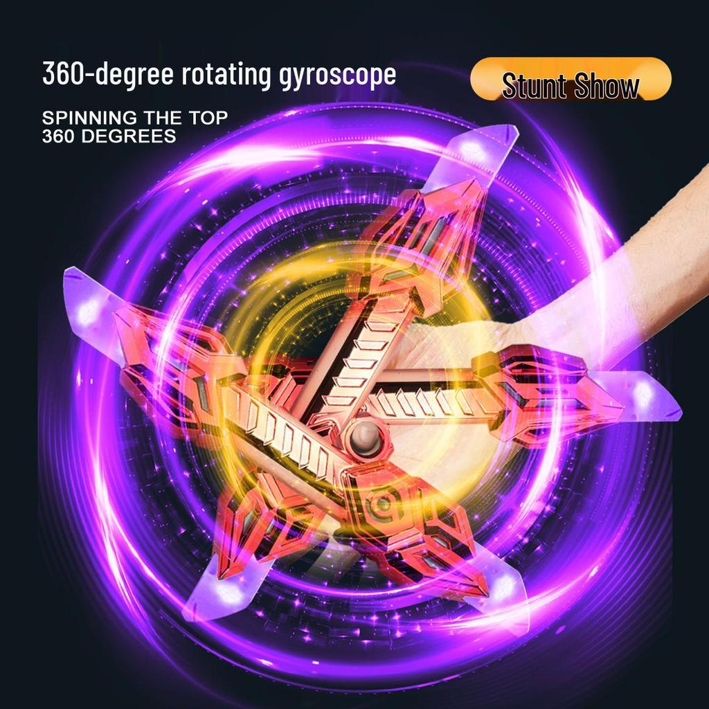 Dual-End Telescopic Light-Up Sword Toy