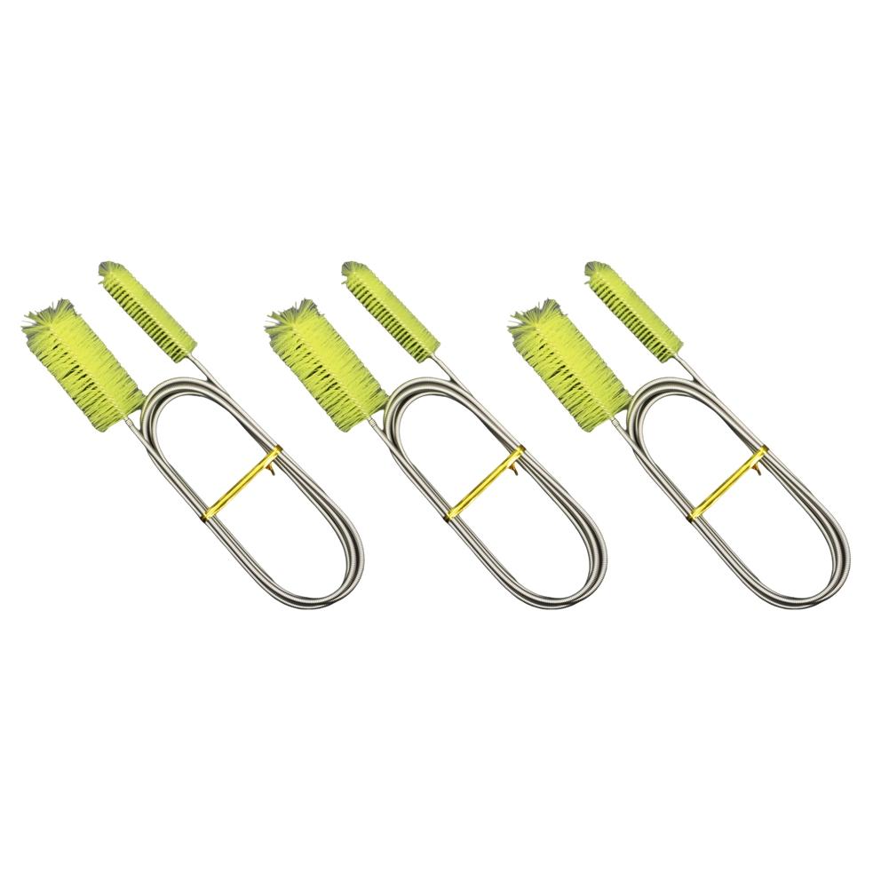 

Good-Pipe Brush Aquarium Supplies Fish Tank Pipe Cleaning Brush Aquarium Cleaning Brush жовтий