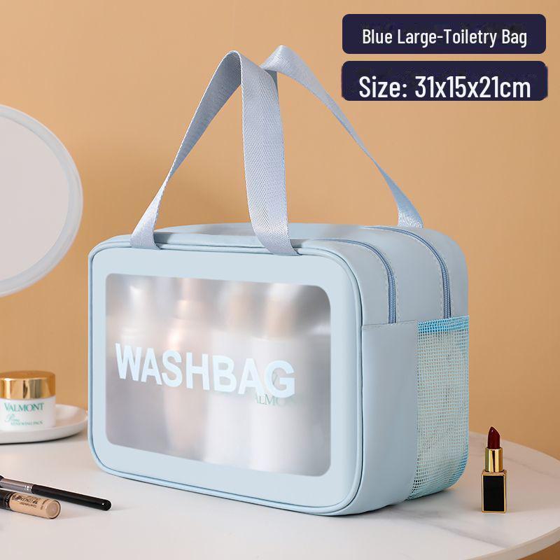 2024 Women's Waterproof Travel Toiletry Bag - Portable and Versatile for Cosmetics and Bath Essentials