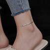 Square Cube Anklet Women's Leisure Niche Design Light Luxury Versatile Simple Foot Jewelry