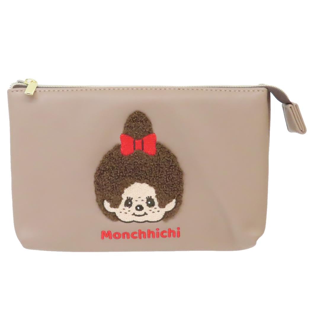 

Monchhichi Подвійний Плоский Kamio Японія Футляр для аксесуарів Товари з персонажами Замовлення поштою [Косметичка] Сумочка/ДІВЧИНКА