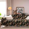 American Retro Non-Slip Stain-Resistant Jacquard Tassel Sofa Cover