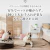 [Official Store Exclusive] S.HEART.S Palm Animaux Pet Brush for Dogs and Cats, Brushing and Shampooing, Includes Official S.HEART.S Booklet (Green)