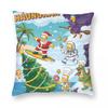 The Simpsons Cartoon Pillowcase Soft Polyester Cushion Cover Decorations Throw Pillow Case Cover Car Square Cm
