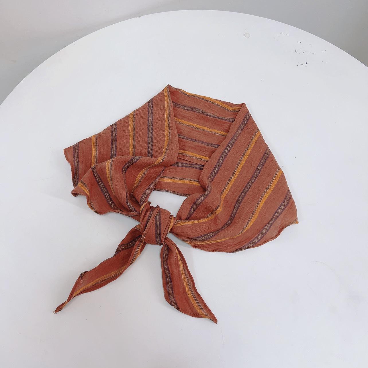 Клетчатый шарф из чистого хлопка, окрашенный в пряже, в более чем 20 цветах