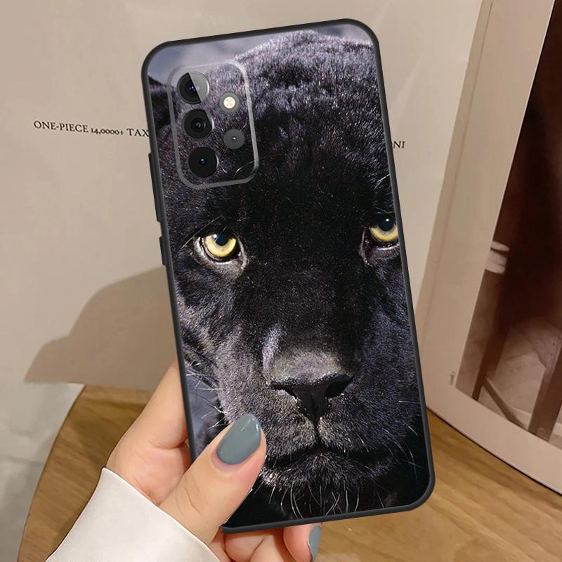 Cheetah Panther Case For Samsung Galaxy A56 A36 A16 A06 A13 A33 A53 A52 A32 A12 A54 A34 A14 A35 A55 A17 A15