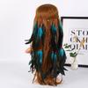 Feather Tassel Ethnic Headdress Boho Chic Bohemian Headband Indian Tribal Headband  Gypsy Festival