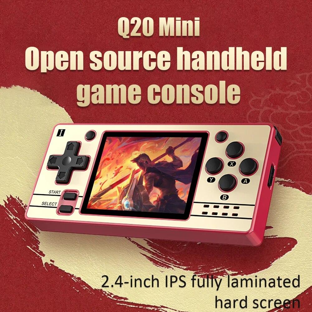 

POWKIDDY Q20 Мини карманный портативный игровой плеер с открытым исходным кодом 2,4-дюймовый экран Vedio игровая консоль Ретро PS1 Несколько симуляторов