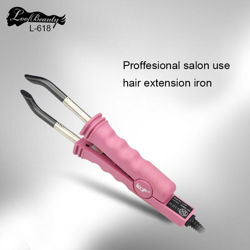 Pinze Riscaldanti in Teflon a Temperatura Costante Senza Residui per Estensioni dei Capelli