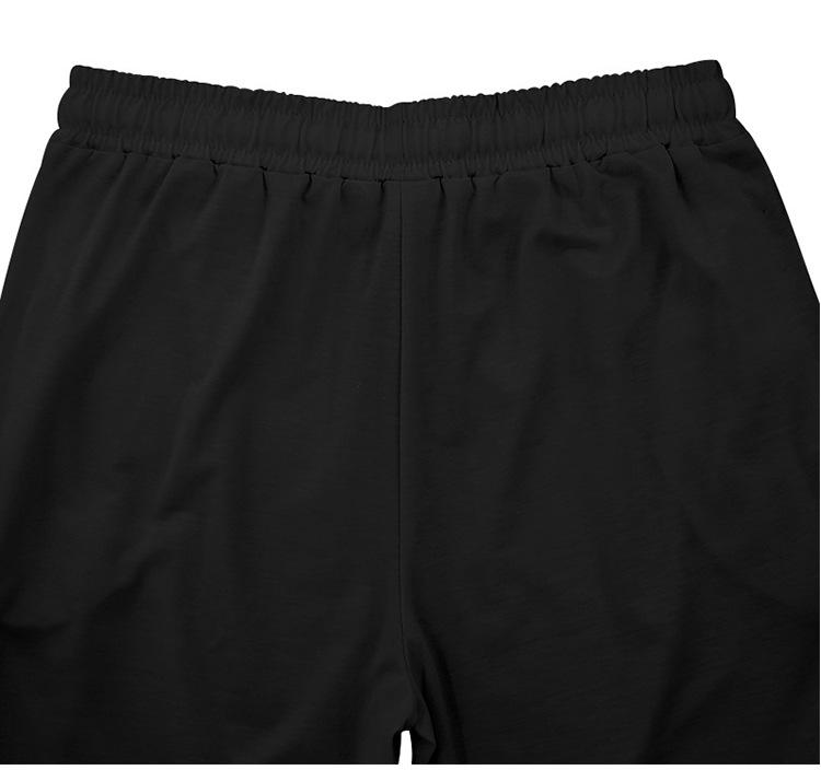 2025 Men's Loose Straight-Leg Sports Casual Pants - Spring/Summer American Oversize Style