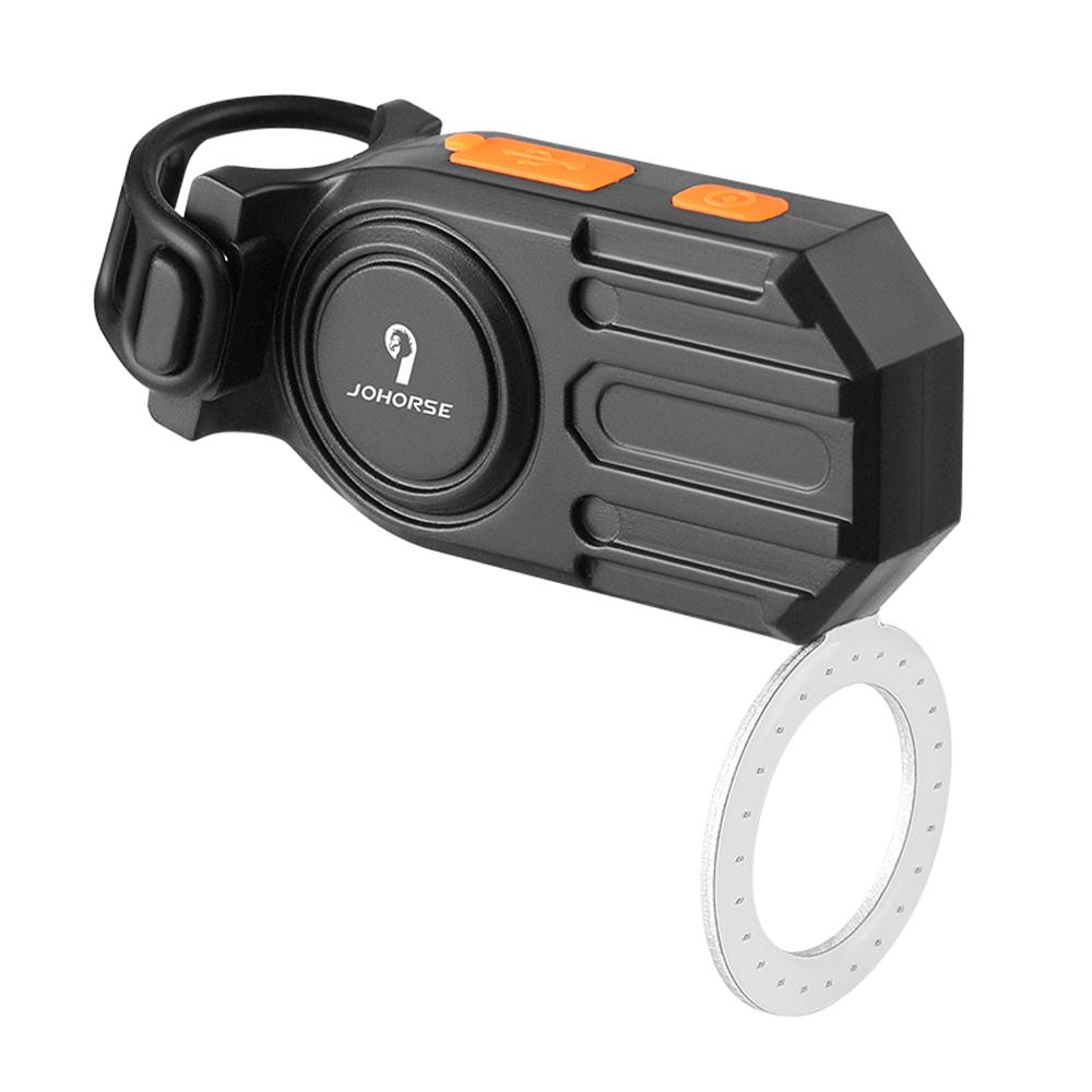 JOHORSE Bike Taillight USB Rechargeable Rear Light Cycle Warning Light Support Multiple Lighting