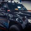 For Land Rover Defender Light Bar 4 LED Gloss Black Roof Pod L663 2020+ 90 110