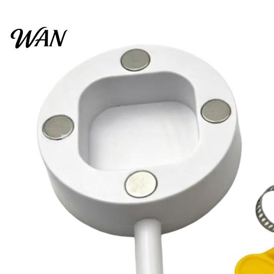 Leak-proof AC Drain Tube Magnetic Window Kit 4/6/12FT Clear PVC Hose with Stainless Steel Clamp No Drilling Flexible Weather-Resistant Condensate