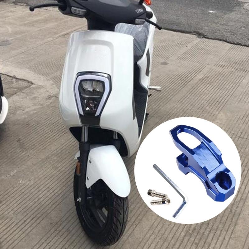 Motorcycle Helmets Hook Clamp Aluminum Handlebar Mounted Helmets Holder Hanger Hook Scooter Modified Accessories
