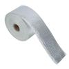 Atyhao 5cm X 5M Glass Cloth Tape Heat Resistant Thermovantage Adhesive Insulation Silver Muffler Pipe Engine Room