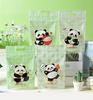 50Pcs Cartoon Animal Plastic Bags Snowflake Crisp Cookies Nougat Portable Ziplock Self Sealing Party Gift Packaging
