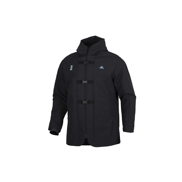 Adidas Jackets Men's Black Hooded Moderate Other FM9341