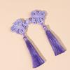 1 pezzo Fibbia Cheongsam Cinese Nodo Fastenner Nappa Nodo Cinese Bottoni Fai da Te Artigianato Decorazione Abbigliamento