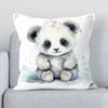 Pillowcase Panda Impact Pillow Cases for Bed Sofa Cushion Cover x Fall Decor Decorative Pillowcases x Duplex Printing