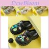 Comfortable Breathable Boys Girls Cartoon Clogs Summer Slip-on Sandals For Kids