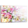 GLASS PROTECTIVE PLATE FOR STOVE 80x52 FLOWERS