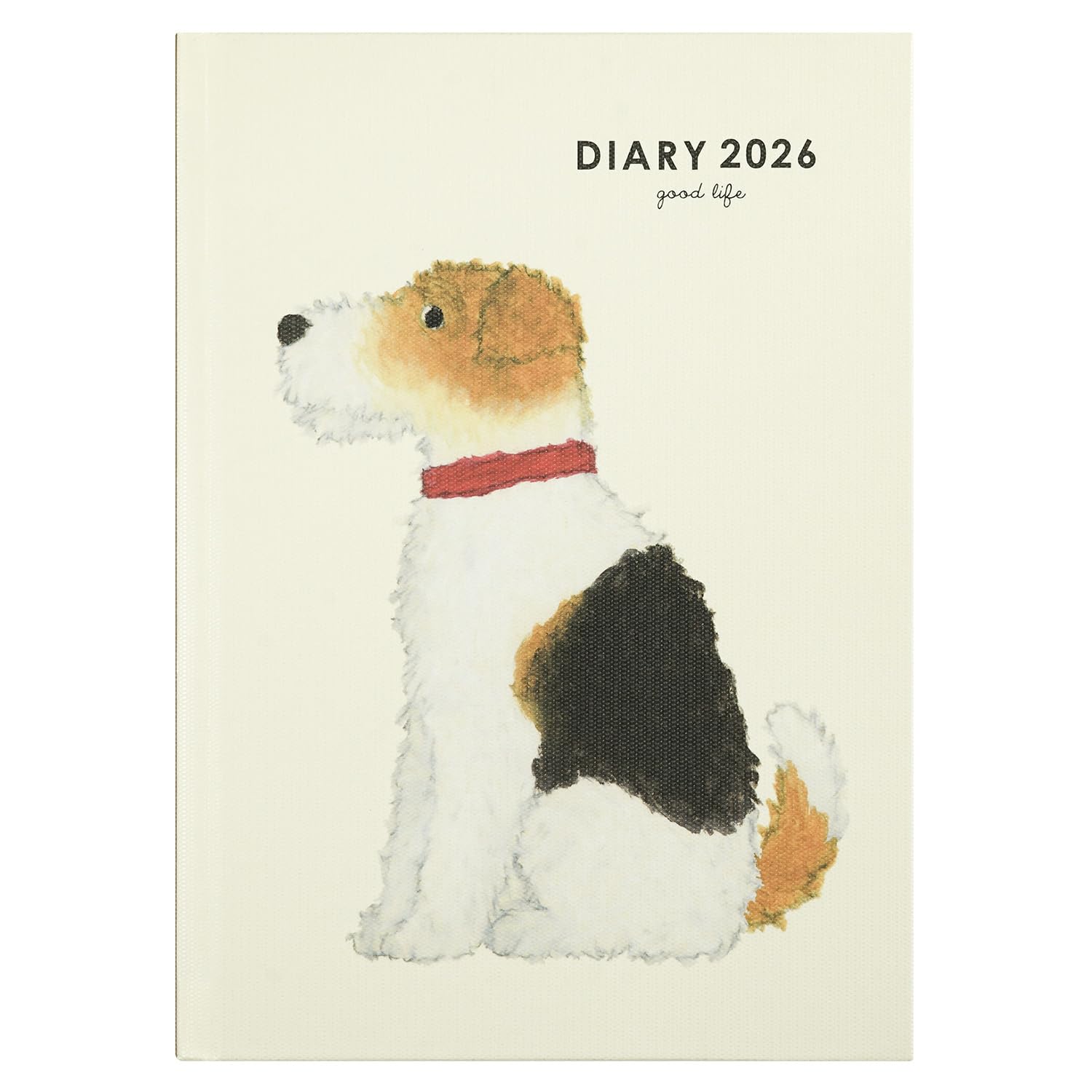

Greeting Life Yusuke Yonezu 2026 B6 Weekly Hardcover Dog Planner January CD-1373-YZ (Starts 2026) кремовый