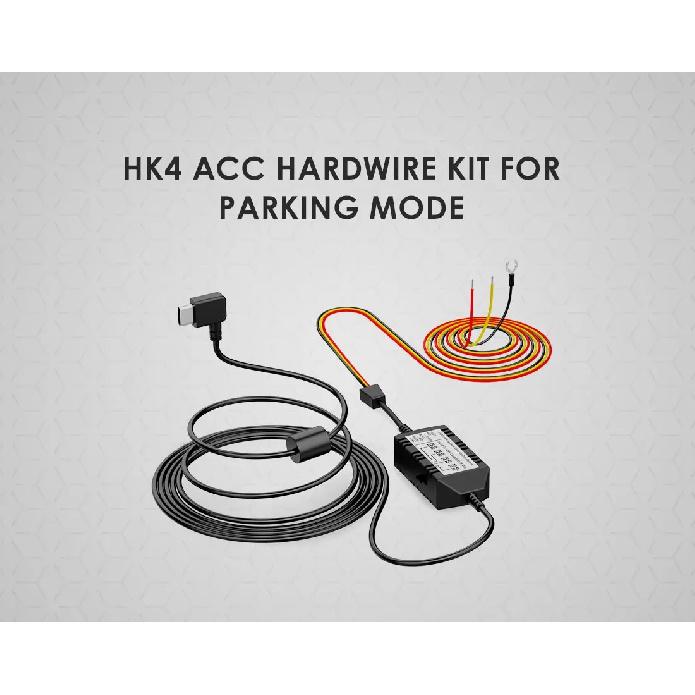 VIOFO Type-C HK4 ACC Hardwire Cable For A119MINI2/A229 Plus/A229 Pro/A229 Ultra/A329/T130/WM1 Dash Cam Parking Mode