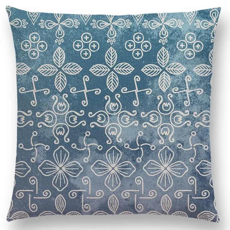 

Новый экзотический великолепный геометрический фарфоровый декоративный узор психоделический омбре цветок каракули диванная подушка чехол для подушки автомобиля 66x66cm золотистый